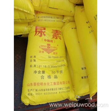 Granular urea for corrosion inhibitor water treatment